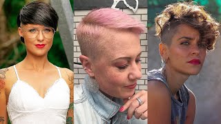 Short Undercut Pixie Haircut Style For Women 2022 | Boy Cut For Girls