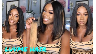 Oh Snaps !  2+1 Highlights Clip In Set And 4X4 Bob Wig Ft. Luvme Hair