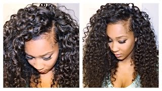 How To Blend Your Leave Out With Curly Hair Extensions