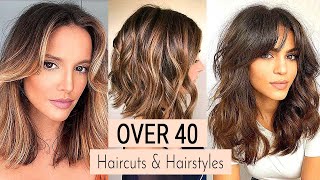 6 Haircuts And Hairstyles For Women Over 40 That Will Make You Look 10 Years Younger