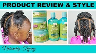 Product Review & Style | Just For Me Kids | Kids Natural Hair Care
