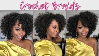 No Cornrows| Easy Method To Install Crochet Braids (Detailed Tutorial) No Hair Out: Ft Trendytresses