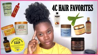 Best Hair Products For 4C Natural Hair 2021| 4C Hair Products