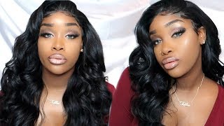 This Pre-Plucked Synthetic Lace Front Wig Kamala Is Lit!! | Sassysecret.Com