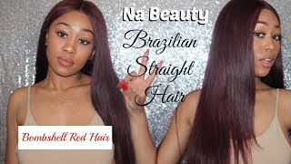 Bomb Cheap Virgin Hair!! Na Beauty Brazilian Straight & Lace Closure Initial Review