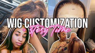 Watch Me Customize This Wig + Worst Hairstylist Storytime ☕️**With Receipts**   | Ft. Unice Hair