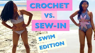 Crochet Braids Vs. Sew-In For Swimming, Vacationing, Or Cruising| Lia Lavon