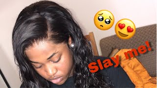 Step By Step Process On Installing A Lace Frontal Wig | Voxo