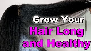 How To Grow Your Hair Long And Healthy. Free Class.