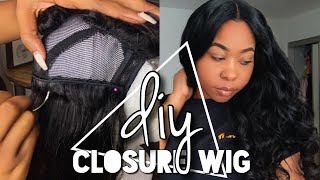 How To: Make A Lace Closure Wig Very Detailed | Beginner Friendly | Start To Finish Ft. Lavy Hair