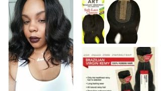 Naked™ Art Unprocessed Brazilian Hair & Lace Closure Review