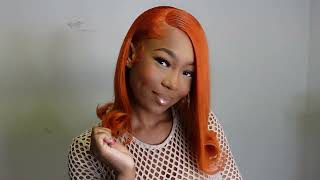 Ginger Frontal Wig Buss Down Ft Queen Virgin Remy!
