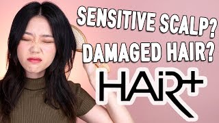 Hair Care Products For Sensitive Scalp And Extremely Damaged Hair From Hair Plus.