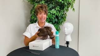Dame Amalia Wig Wax Demo Featuring Look Fabulous Brushed Pixie Wig