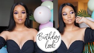 My Quarantined Birthday Look!  Affordable Bob Wig Under $100 Ft. Beauty Forever Hair