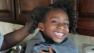 How To Detangle, Wash, Condition, And Style Black Kids Curly Hair Care! Our Wash Day Routine!