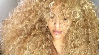 Easy Crochet Weave Blonde Curly | Model Model Hair