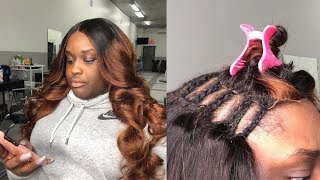 *Very Detailed* How I Lay My Lace Closure | Flat Lace Closure Sew In