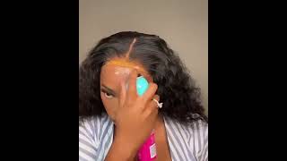 How To Wear A Closure Wig Perfectly? Lace Closure Wig| Human Hair Factory | Wig Install