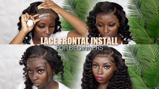 Stop Doing This If You Want Your Lace Frontal Install To Last! | For Beginners | Ali Pearl