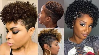 17 Cute Natural Short Haircuts & Hairstyles For Black Women To Try In 2022 |  New Hair Styling