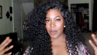 Mi Lisa Hair Company Brazilian Deep Curly W Lace Closure