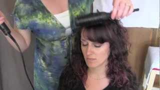 Tutorial: Blow-Dry Your Bangs Smooth