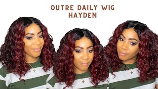 Outre The Daily Wig Synthetic Hair Lace Part Wig - Hayden --/Wigtypes.Com