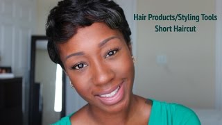Styling Tools/Hair Products For Short Hairstyles