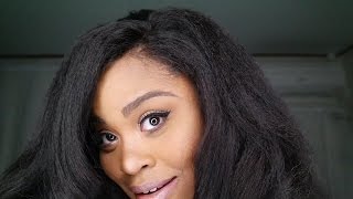 All About My Kinky Straight Lace Frontal!