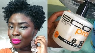 4B 4C Natural Hair | *New* Eco Styler Cream Styling Gel - 1St Impression/Application