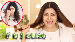 Hair Care Routine For Dry ,Damaged , Frizzy Hair | Hindi | With English Subtitles | Debina Decodes |