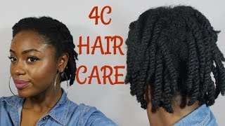 4C Hair Care| Twist & Style For Less Breakage
