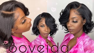 This Bob Is Everything | Outre Melted Hairline Synthetic Lace Front Wig - Soveida | Hairsoflyshop