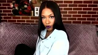 Upretty Hair Straight Lace Front Human Hair Wigs For Women Pre Plucked 360 Lace Frontal Wig 200 Dens
