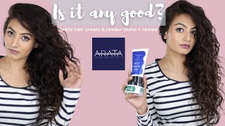 Arata Styling Duo Hair Cream & Hair Gel Honest Review & Demo | The Real Tea