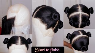 Diy Full Lace Wig |From Start To Finish |Beginners Friendly |Detailed