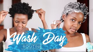 Natural Hair | Updated Wash Day Routine On My Short Natural Hair