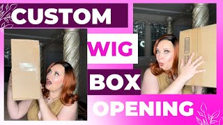 Custom Dyed Human Hair Wig Box Opening  Come See What I Got On Mercari!  Or