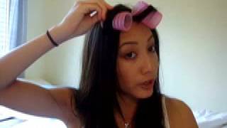 No Heat Volume And 1 Minute Side Bangs - Hair Rollers