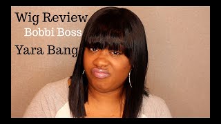 Sams Beauty Wig Review Ft: Bobbi Boss Yara Bang