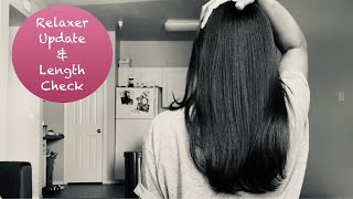 Relaxer Update And Length Check | Healthy Relaxed Hair | The Finale