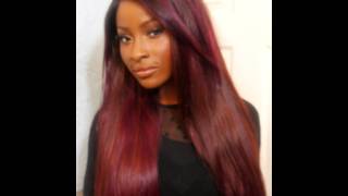 I'M A Redhead- Whitney Marie Uk Peruvian Straight With Lace Closure