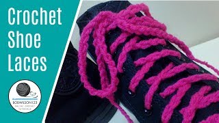 Kids Diy Shoe Lace Crochet Tutorial