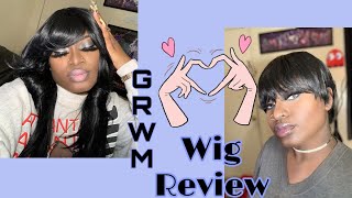 Grwm/Wig Review | Gogo Collection Wigs  #Syntheticwigs #Grwm #Wigreview
