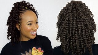 What Crochet Braids? Girl It'S Clip Ins! Wand Curled Kinky Coily Clip Ins W/ Protective Styles