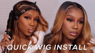 Quick Closure Wig Install: Ready To Wear + Beginner Friendly| Yg Wigs