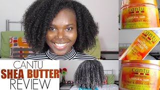 Cantu Shea Butter Products | Review And Demo (Natural Hair)