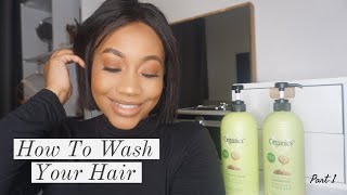 How To Wash Your Hair I South African Youtuber I Loveyanga Beauty