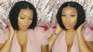 Curly Bob Tutorial | Natural Everyday Curly Wig For Beginners